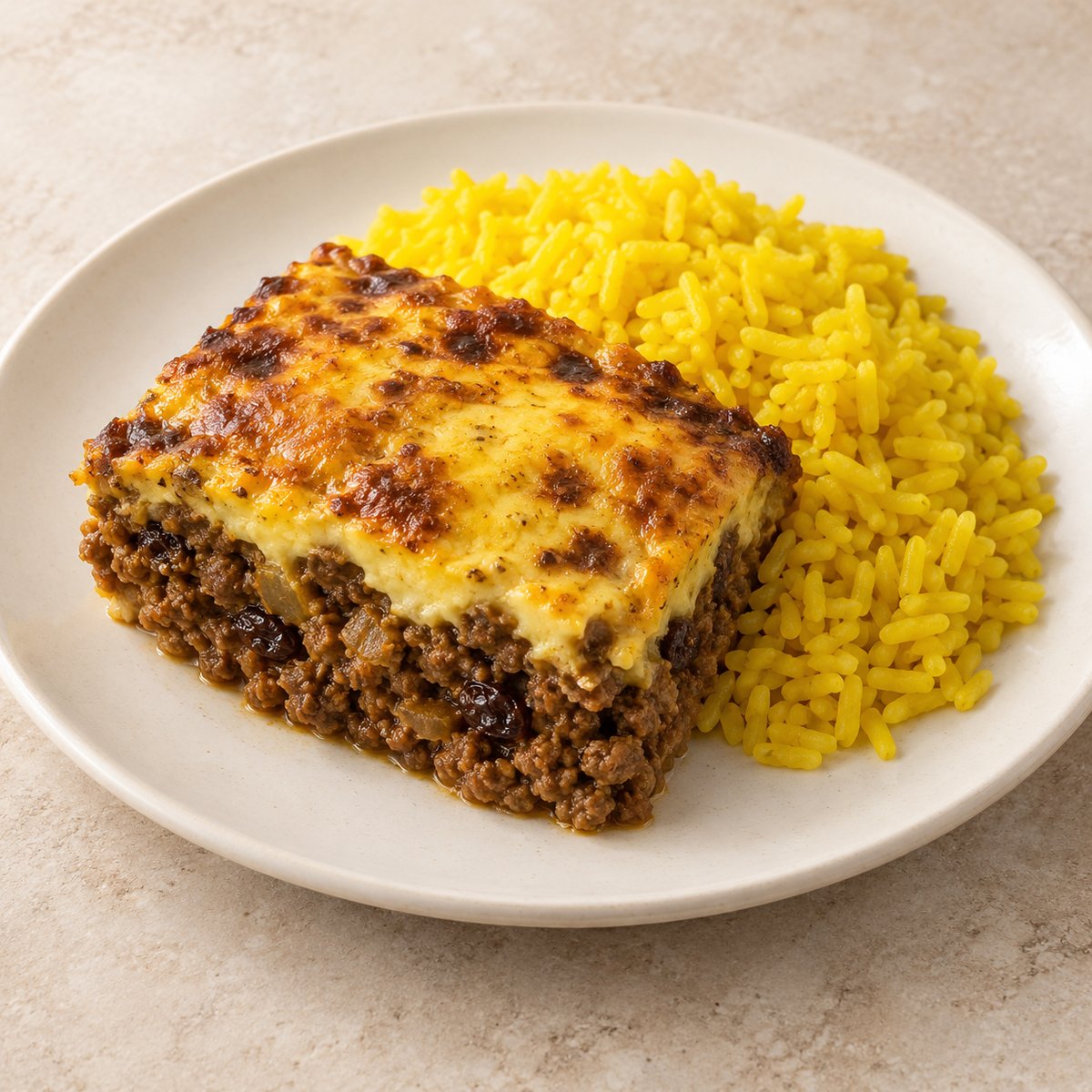 Bobotie & Yellow Rice