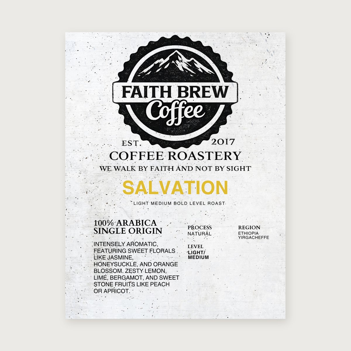 Salvation (Ethiopian Yirgacheffe)